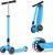 IMMEK Monopattino Pieghevole 3 Ruotes Scooter per Bambino e Bambina 3 a 12 Anni Bambini Giocattoli e Regali. (B087M62X5K)