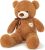 YunNasi Orso Peluche Gigante Orsacchiotto Peluche Grande Pupazzo Giganti Regalo per Bambini e Fidanzate L 80cm Marrone. (B08HQJVL73)